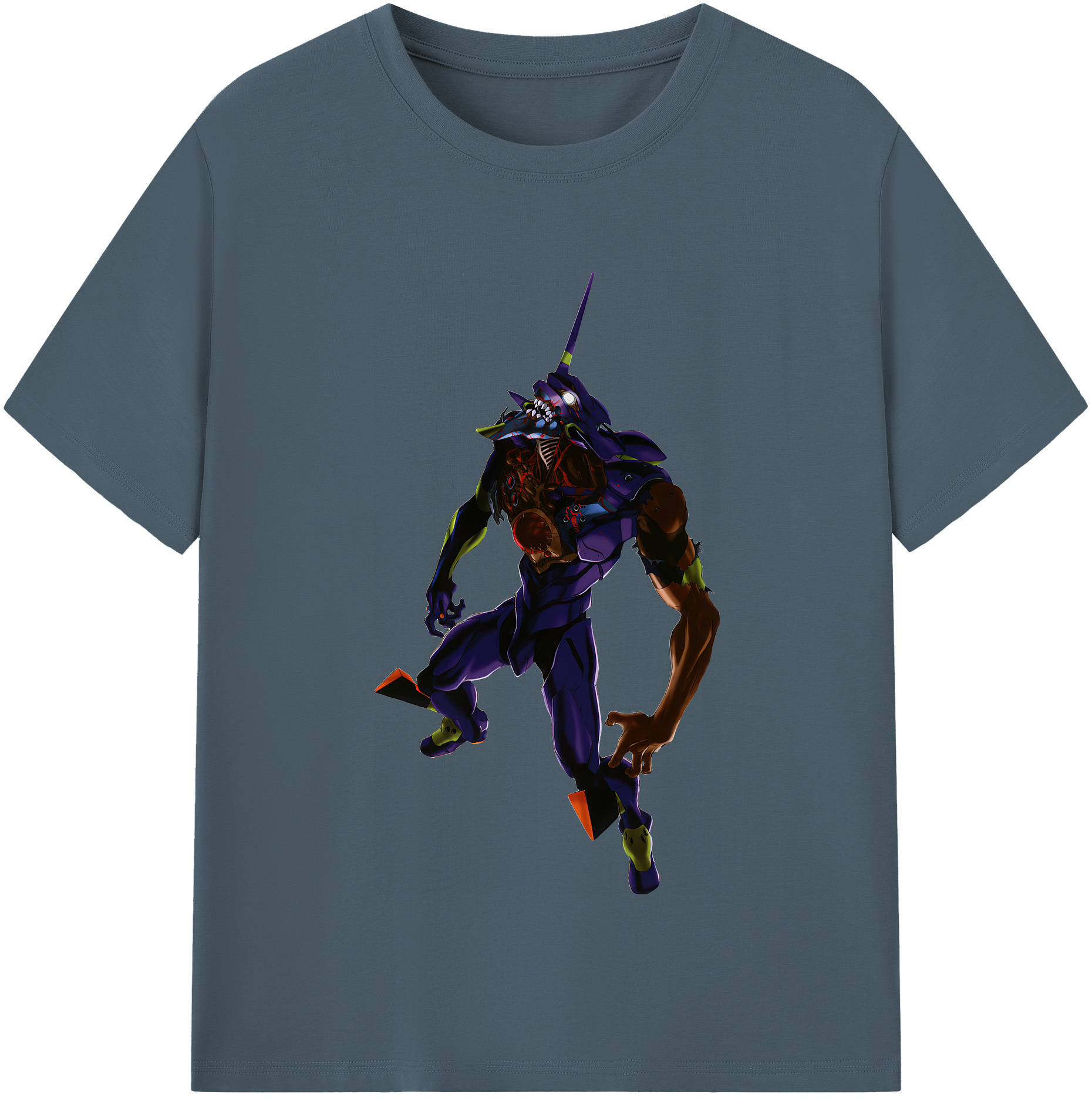 （画像用） EVA 新世紀エヴァンゲリオン 綿100％半袖Tシャツ（フロントプリント）